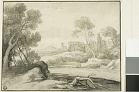 River Scene by Claude Lorrain