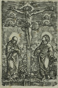 Christ on the Cross (The Small Crucifixion) by Albrecht Altdorfer