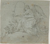Angel with Lyre by Moncayo Pignatelly