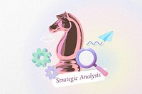 Strategic analysis collage remix aesthetic design