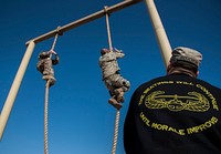 Nearly 130 U.S. Soldiers assigned to the 155th Armored Brigade Combat Team, Mississippi Army National Guard, participated in a pre-Air Assault Course at Camp Buehring, Kuwait, Jan. 20, 2019.