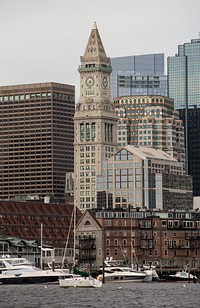 Officers with the U.S. Customs and Border Protection, Office of Field Operations, board a flotilla of tall ships off the Coast of Boston, Massachusetts, to conduct customs inspections of the visiting vessels and crews as the ships arrive for the Sail Boston 2017 event, June 16, 2017.