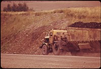 Coal Hauling Truck on Route #519, 07/1974. Original public domain image from Flickr