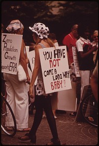 Women's Suffrage Day in Fountain Square 08/1973. Photographer: Hubbard, Tom. Original public domain image from Flickr