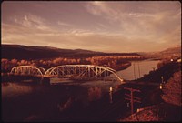 Rifle, the Major Town of the Piceance Basin Is Located on the Colorado River. the Town Stands at the Junction of Us 6 (I-70) and Colorado 13, Both Major Highways, 10/1972. Original public domain image from Flickr