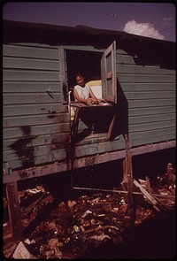 Martin-Pena Area of Puerto Rico. (From the Documerica-1 Exhibition. For Other Images in This Assignment, See Row 3 F through L and Row 4a.) 04/1972. Photographer: Heyman, Ken. Original public domain image from Flickr