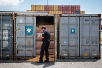 CBP Officers and Agriculture Specialists working at the Baltimore Seaport