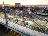 U.S. Customs and Border Protection officials temporarily suspended some operations at the San Ysidro port of entry early Monday morning.