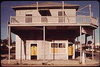 Sandwich Shop in Key West Shows Characteristics of the Old Bahama Style Wooden Residences That Are a Feature of the Town. Photographer: Schulke, Flip, 1930-2008. Original public domain image from Flickr