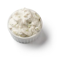Yogurt Dip made with 1/4 cup (2 oz) yogurt (1/2 oz eq meat alternates).