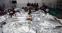 Temporary processing facilities in Donna, Texas, safely processes family units and unaccompanied alien children (UACs) encountered and in the custody of the U.S. Border Patrol March 17, 2021.