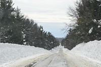 Lake Effect Storm, thick snow.