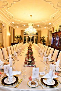 Amerikanische Botschaft Thanksgiving Dinner 23.11.2022