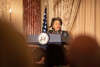 Secretary Blinken Delivers Remarks at the Kennedy Center Honors DinnerSecretary of State Antony J. Blinken delivers remarks at the Kennedy Center Honors Dinner in Washington, DC., on December 3, 2022. [State Department Photo by Freddie Everett/ Public Domain]