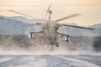 Alaska Army National Guard aviators support UAA Army ROTC field training exerciseAn Alaska Army National Guard UH-60L Black Hawk helicopter, assigned to the 1-207th Aviation Regiment, departs Malemute Drop Zone at Joint Base Elmendorf-Richardson, Alaska, Dec. 2, 2022. The AKARNG aviators conducted air assault training with the University of Alaska Army ROTC detachment during its end-of-semester field training exercise. The AKARNG’s General Support Aviation Battalion routinely trains with all branches of the military as well as civilian agencies to hone its operational interoperability and maintain readiness for a wide range of state and federal missions. (U.S. Air Force photo by Alejandro Peña)