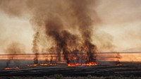 A prescribed fire at Ruby Lake.