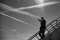 President Joe Biden disembarks Air Force One at Hartsfield-Jackson International Airport in Atlanta, Sunday, January 15, 2023. (Official White House Photo by Adam Schultz)