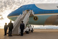 President Joe Biden boards Air Force One at Luke Air Force Base in Maricopa County, Arizona, Tuesday, December 6, 2022, en route to Joint Base Andrews, Maryland. (Official White House Photo by Adam Schultz)