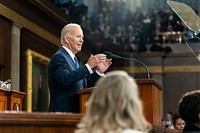 President Joe Biden delivers his State of the Union address, Tuesday, February 7, 2023, on the House floor of the U.S. Capitol in Washington, D.C. (Official White House Photo by Adam Schultz)