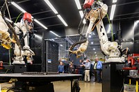 Members of the Secretary of Energy Advisory Board (SEAB) and DOE staff tour the Oak Ridge National Laboratory on October 24, 2022. Photo Credit: Genevieve Martin.  