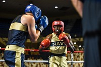 The United States Naval Academy Class of 2026, participate in a boxing smoker during Plebe Summer, a demanding indoctrination period intended to transition the candidates from civilian to military life. As the undergraduate college of our country's naval service, the Naval Academy prepares young men and women to become professional officers of competence, character, and compassion in the U.S. Navy and Marine Corps. (U.S. Navy photo by 2nd Lt. Duncan Stoner)
