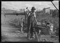 S. J. Barley, Rural Route #2, LaFollette, Tennessee, November 1933. Photographer: Hine, Lewis. Original public domain image from Flickr