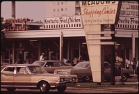 Lake Meadows Shopping Center On Chicago's South Side Which Is Frequented By Blacks, 06/1973. Photographer: White, John H. Original public domain image from Flickr