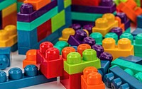 Colorful blocks toys 