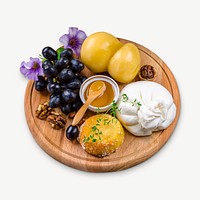 Cheese platter image graphic psd