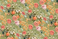 Aesthetic floral background, vintage illustration by Pierre Joseph Redouté. Remixed by rawpixel.