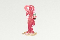 Venus statue social media love concept 