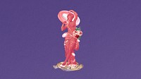 Venus statue social media love concept , desktop wallpaper
