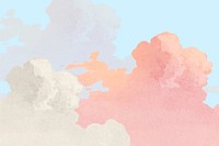 Abstract pastel sky background