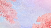 Abstract pastel sky desktop wallpaper