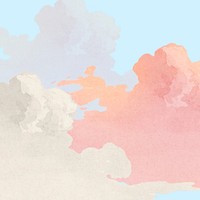 Abstract pastel sky background