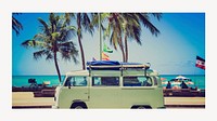 Beach van, travel vacation