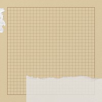 Brown cutting mat background, grid patterned design