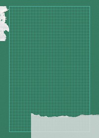 Green cutting mat background, grid patterned design