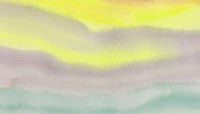 Yellow gradient paper background, watercolor texted design