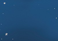 Blue sky background, stars border