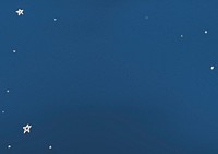 Blue sky background, stars border