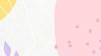 Cute pink abstract desktop wallpaper