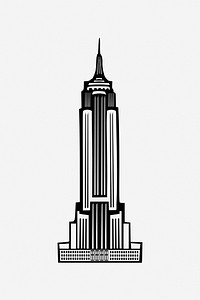 Skyscraper clipart vector. Free public domain CC0 image.