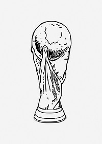 FIFA world cup clipart vector. Free public domain CC0 image.