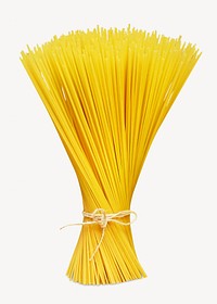 Italian spaghetti pasta isolated object