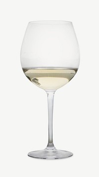 White wine design element psd