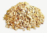 Organic roll oat grain psd