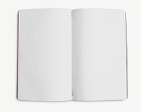 Blank notebook isolated graphic psd