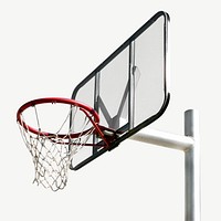 Basketball hoop isolated object psd