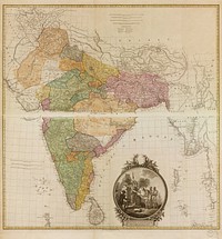 Hindoostan (1782) by J. Rennell